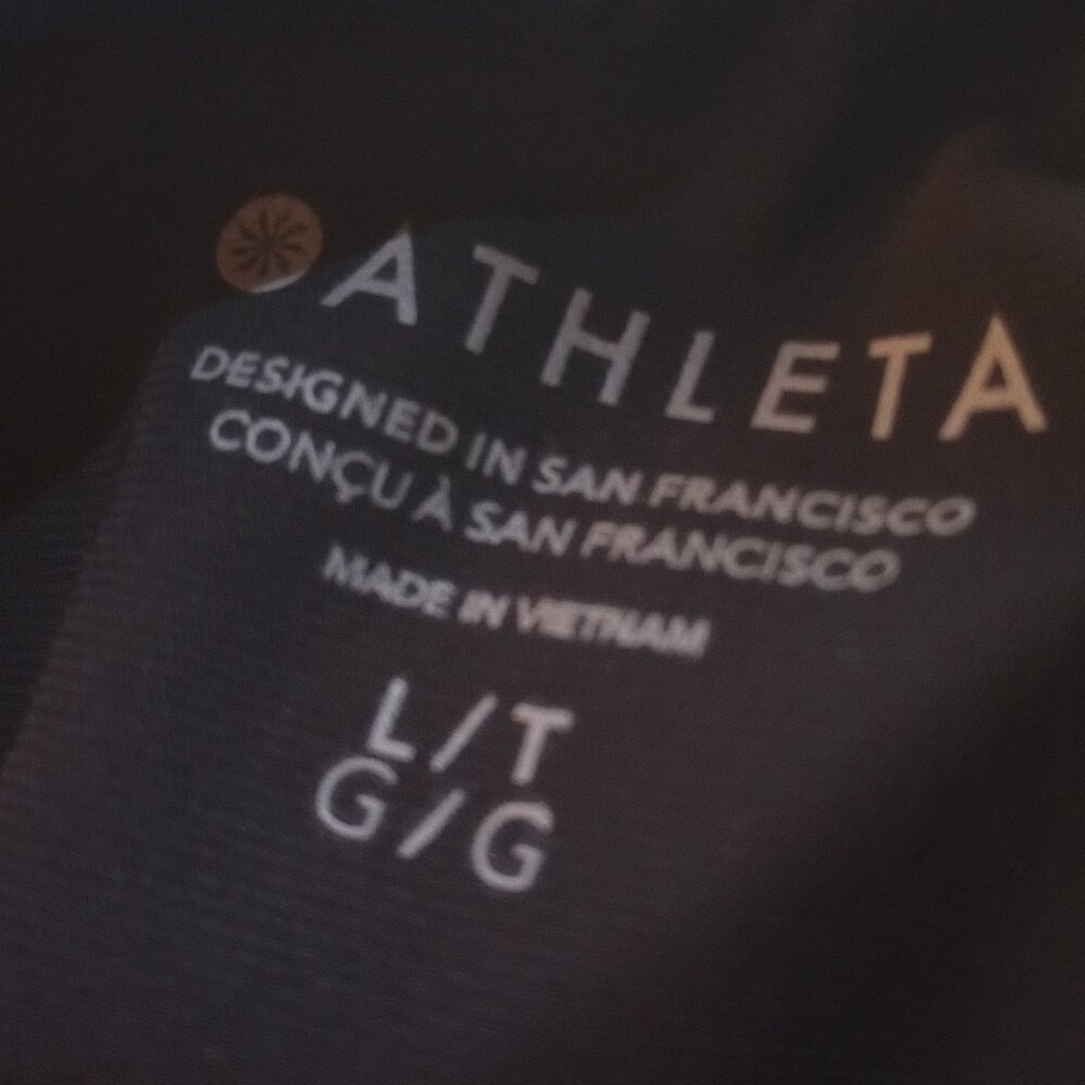 Athleta Black Deep Sea One Piece Swimsuit - Picture 4 of 8